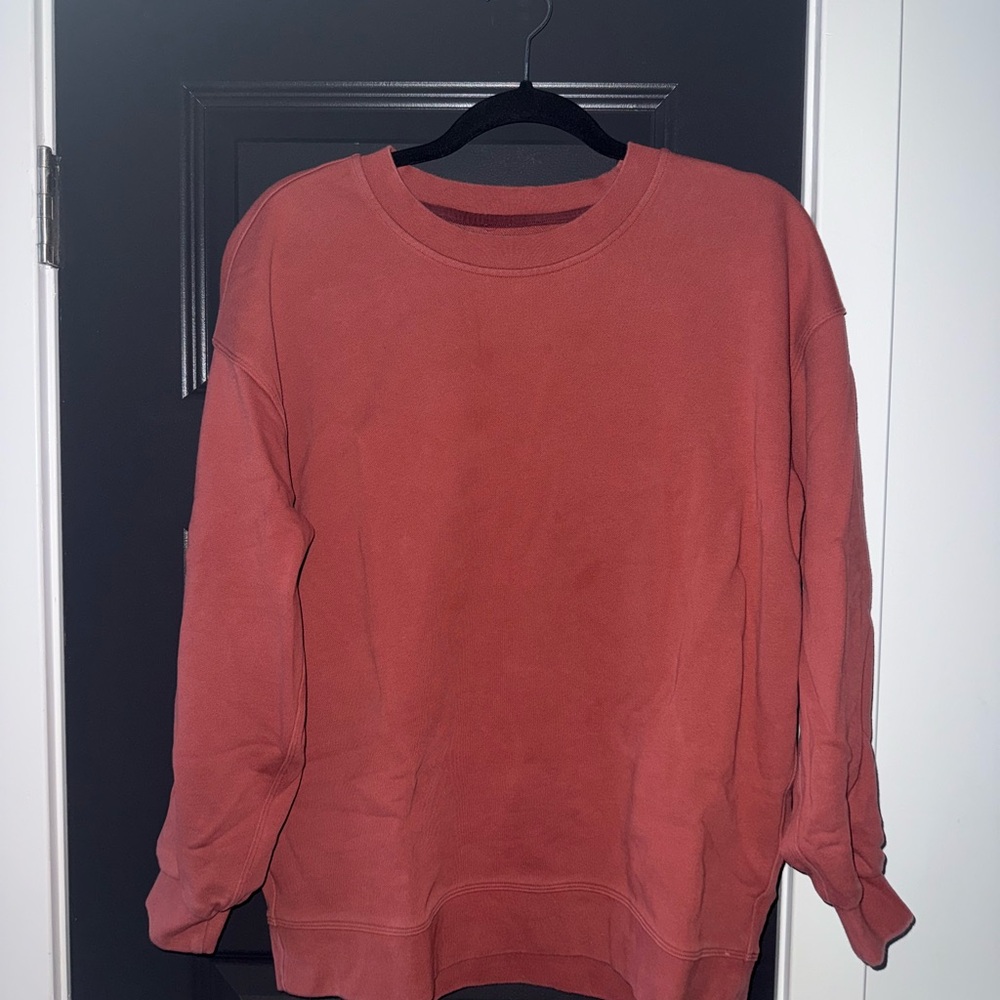 lululemon athletica Pink Crew Neck Sweater